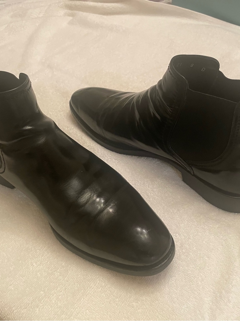Men's Black Leather Chelsea Boots